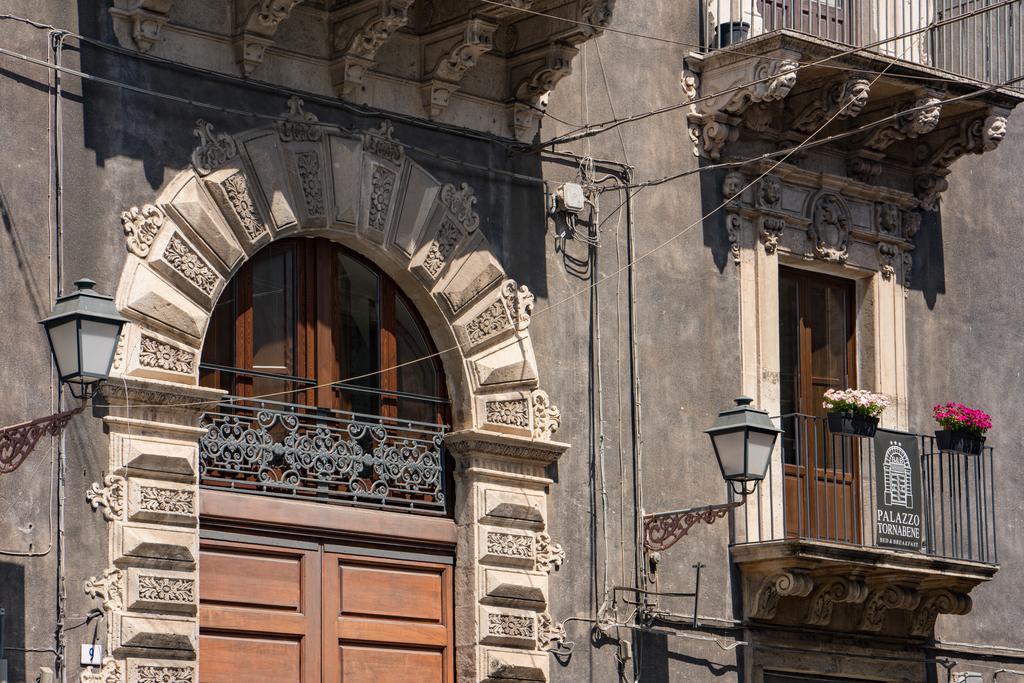 B&B Palazzo Tornabene Catania Exteriör bild